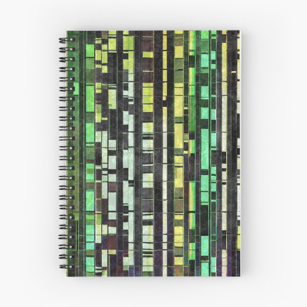 Item preview, Yellow and Green Vertical Line Abstract Patterns no.6 designed and sold by Kendall Anderson.