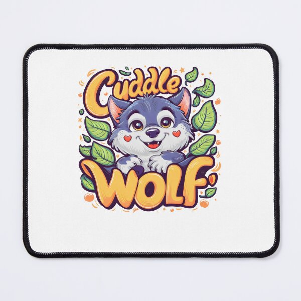 Item preview, Cuddle sweet smiling wolf designed and sold by BNCH44.