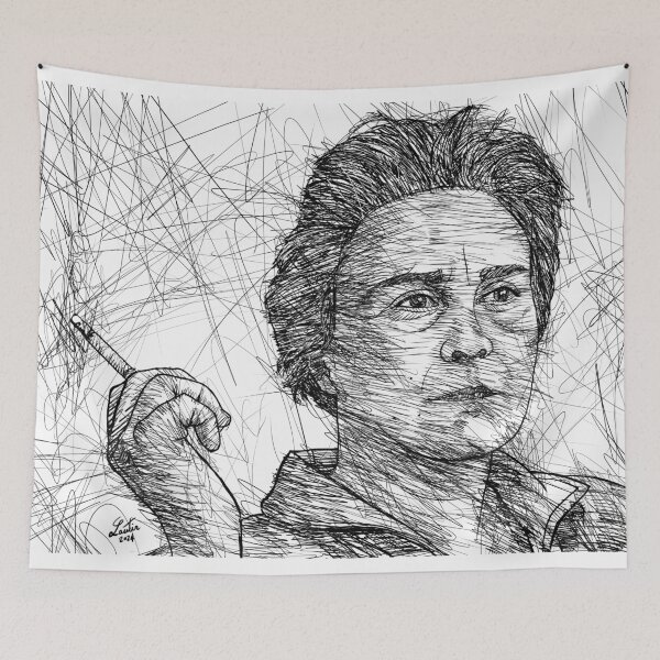 Item preview, HARPER LEE ink portrait .1 designed and sold by lautir.