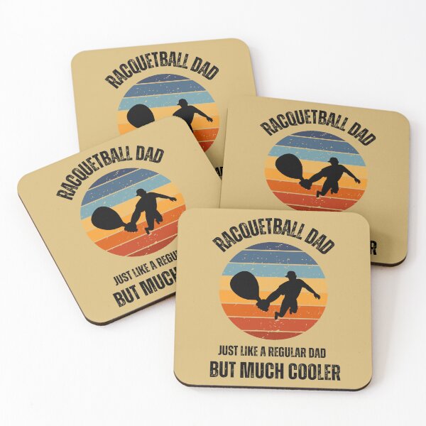 Item preview, Racquetball Dad Gifts Fathers Day Like a Regular Dad but Cooler designed and sold by MomentumCloset.