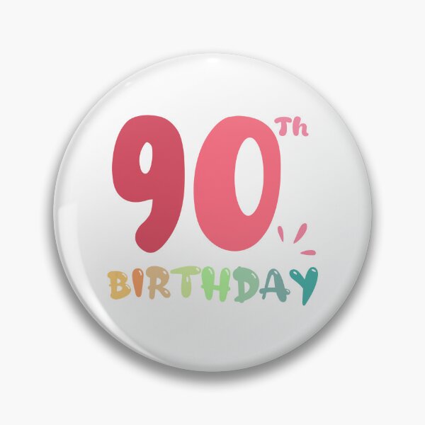 Item preview, Happy 90th Birthday designed and sold by SimpleP.