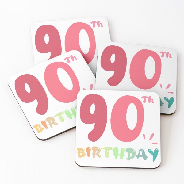 Item preview, Happy 90th Birthday designed and sold by SimpleP.