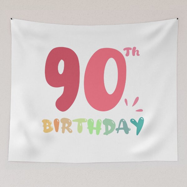 Item preview, Happy 90th Birthday designed and sold by SimpleP.
