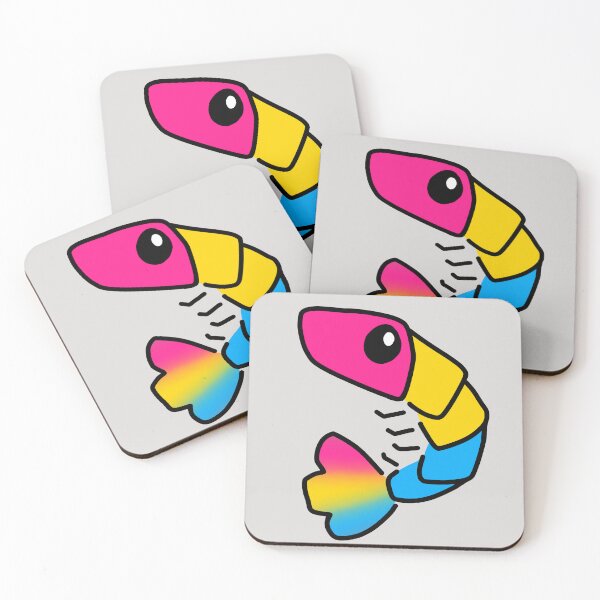 Item preview, Pride Flag Pan Shrimp designed and sold by doodledont.