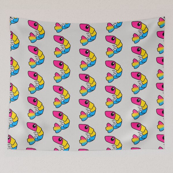 Item preview, Pride Flag Pan Shrimp designed and sold by doodledont.