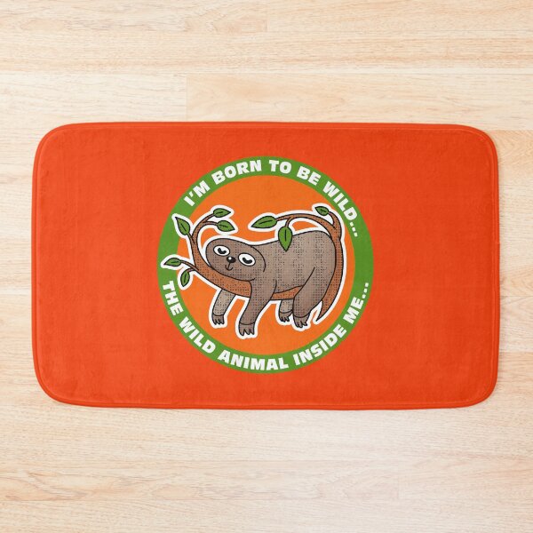 Item preview, Chillout cute sloth Your inner wild animal extra lazy designed and sold by SaySimpleDesign.