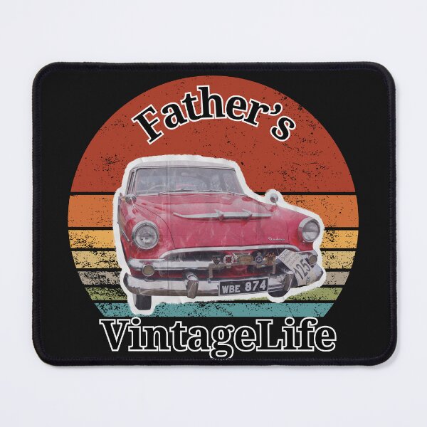 Item preview, Father's Vintage Life Classic Car T-Shirt designed and sold by TrendyGraphTees.