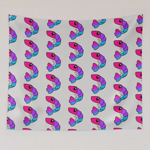 Item preview, Pride Flag Androgynous Shrimp designed and sold by doodledont.