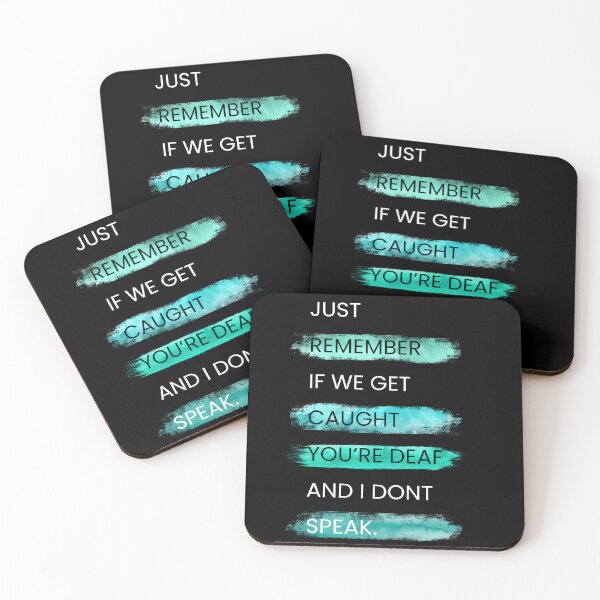 Item preview, JUST REMEMBER IF WE GET CAUGHT... designed and sold by Inspiretouplift.