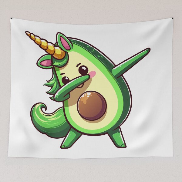 Item preview, Dabbing Avocado Unicorn designed and sold by Designowner.