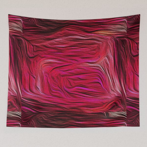 Item preview, Red Marble Waves designed and sold by DigitalGemArt.