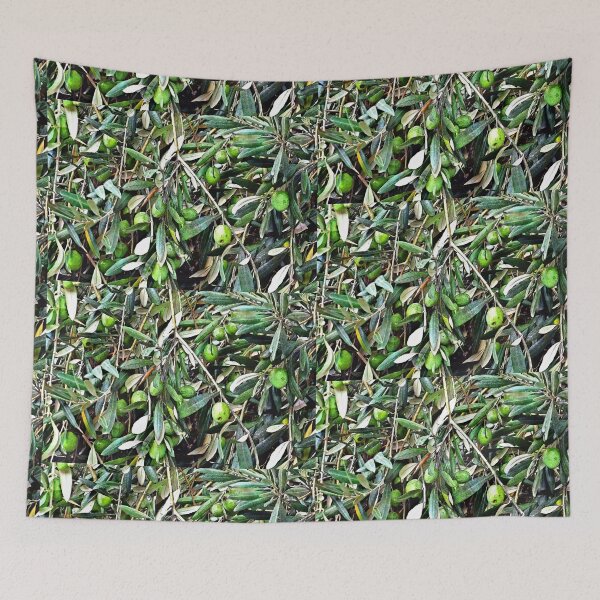 Item preview, Olives on the tree, Skopelos, watercolour effect designed and sold by paulboizot.