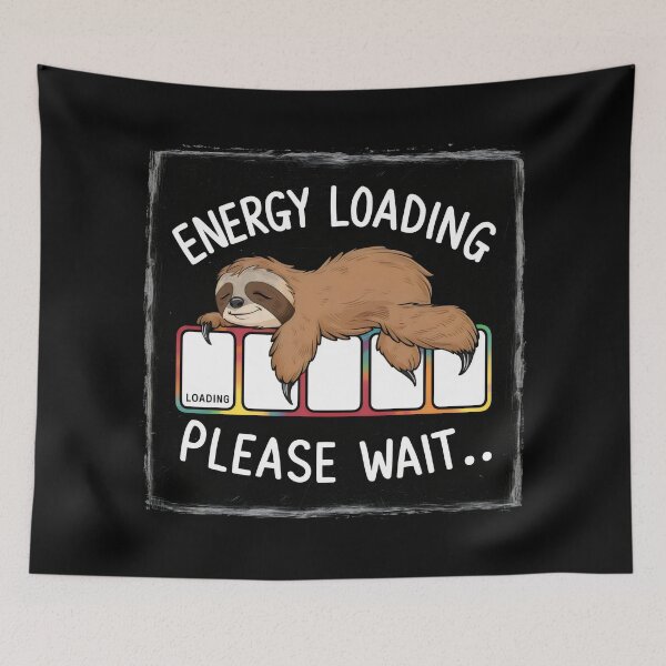 Item preview, Energy Loading Please Wait... - A Sloth designed and sold by BNCH44.