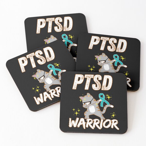 Item preview, Resilient Spirit Dabbing Cat PTSD Warrior Support Awareness designed and sold by BunBuntheDog-.