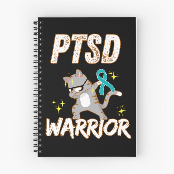 Item preview, Resilient Spirit Dabbing Cat PTSD Warrior Support Awareness designed and sold by BunBuntheDog-.