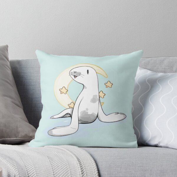 Item preview, Linda foca arpa inspirada en anime Pegatina designed and sold by Soratern.