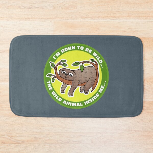 Item preview, Chillout cute sloth Your inner wild animal extra lazy designed and sold by SaySimpleDesign.