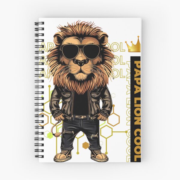 Item preview, Papa Lion Cool Shirt Funny Lion Cool Lion Cute designed and sold by khetchDesign.
