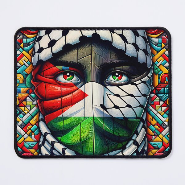 Item preview, The people of Palestine in digital art designed and sold by PixelCraftDSG.