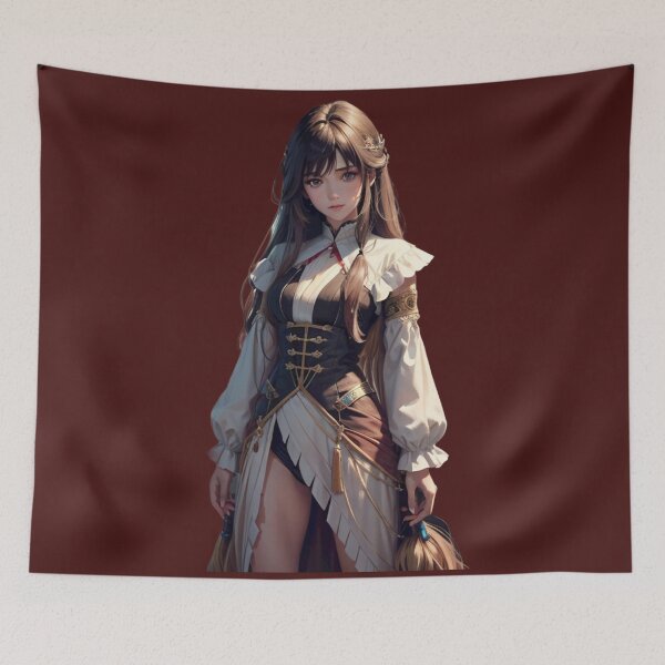 Item preview, Female pirate, anime inspired designed and sold by MartineP77.
