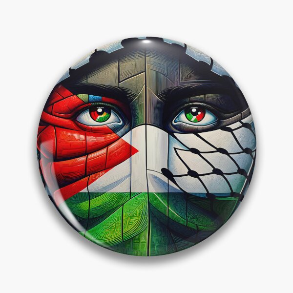 Item preview, The people of Palestine in digital art designed and sold by PixelCraftDSG.