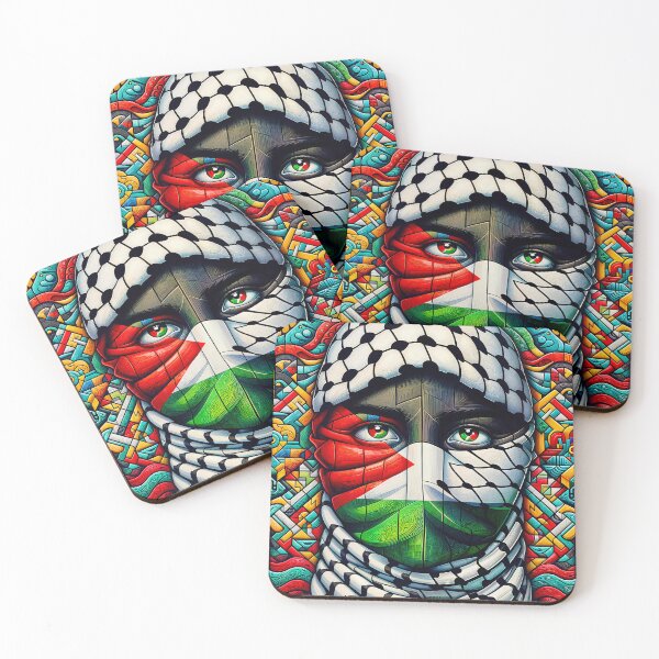 Item preview, The people of Palestine in digital art designed and sold by PixelCraftDSG.