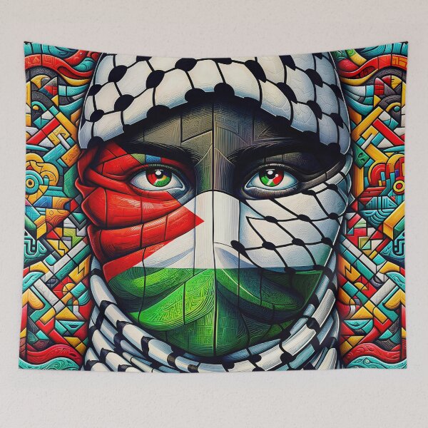 Item preview, The people of Palestine in digital art designed and sold by PixelCraftDSG.