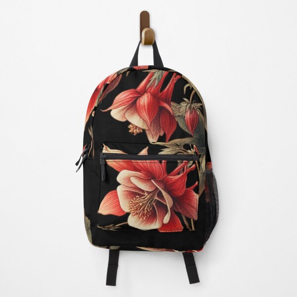 Item preview, Clementine Red Columbine Vintage Botanical  designed and sold by Nancygreenhouse.