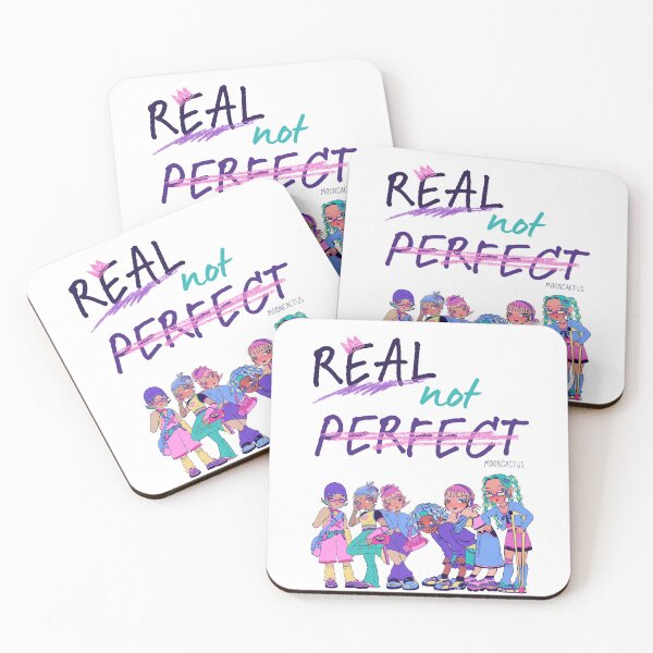 Item preview, REAL NOT PERFECT designed and sold by Moon---Cactus.