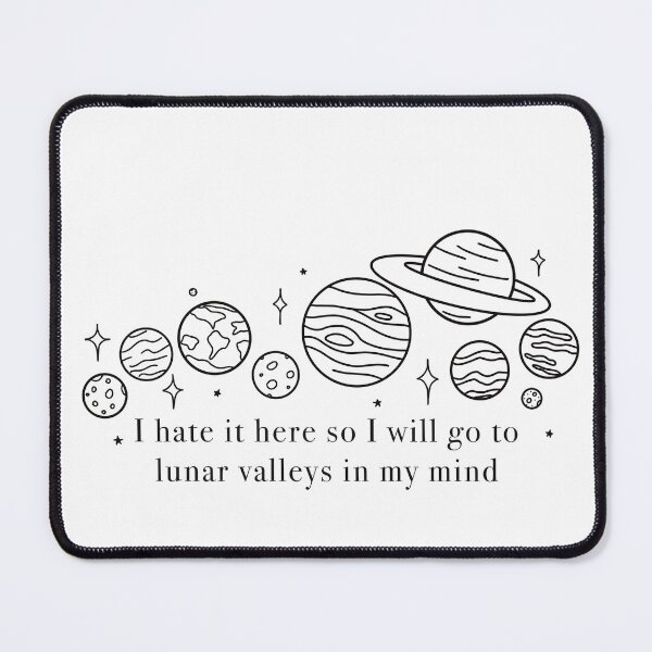 Item preview, Taylor Swift TTPD I Hate It Here - Lunar Valleys designed and sold by RecklessSower.