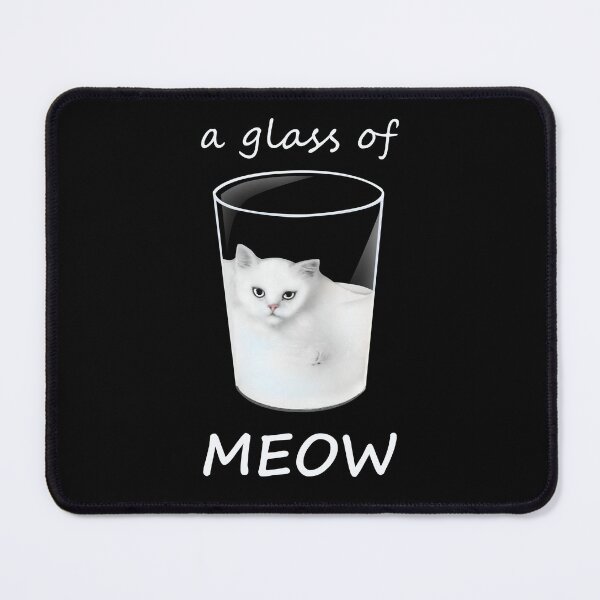 Item preview, A Glass Of MEOW designed and sold by Livity.