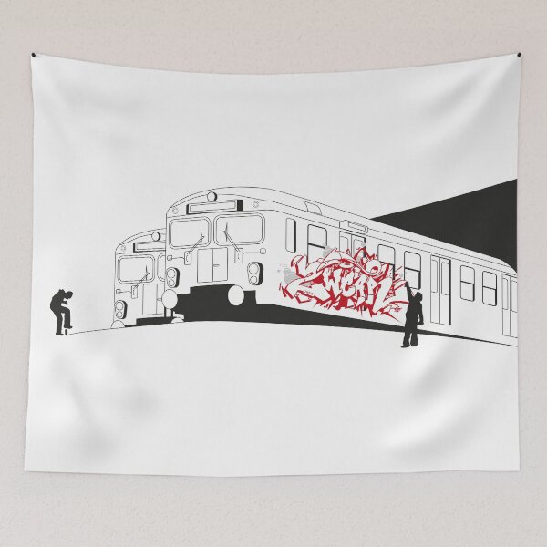 Item preview, Graffiti Trains 2wear Yard designed and sold by 2wear.