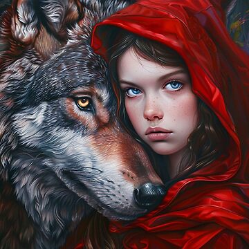 Artwork thumbnail, Little Red Riding by Claudia McKinney