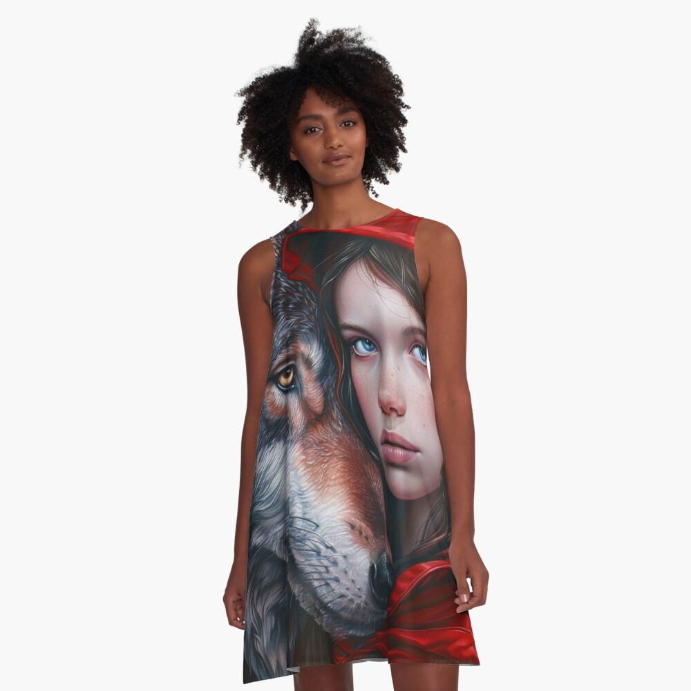 Item preview, A-Line Dress designed and sold by phatpuppyart.