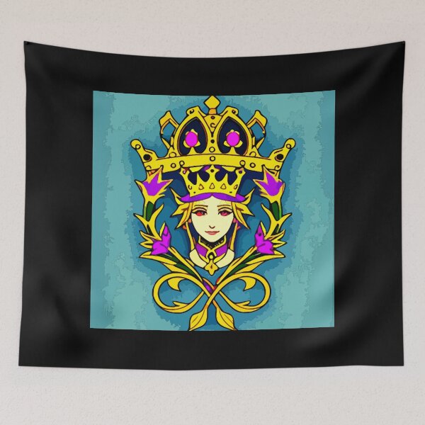 Item preview, Portrait of the Floriated Monarch designed and sold by Highlandkings.