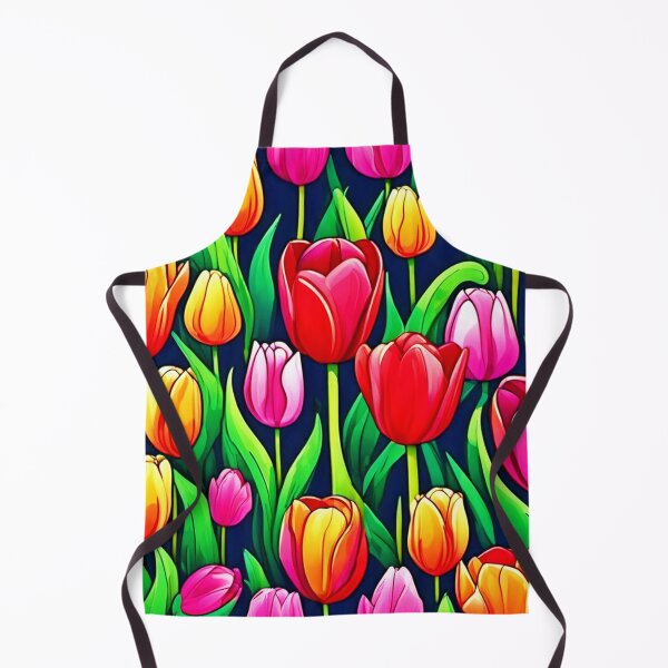 Item preview, Vivid Tulip Cartoon Art designed and sold by Health And Fitness Posts e-Store.
