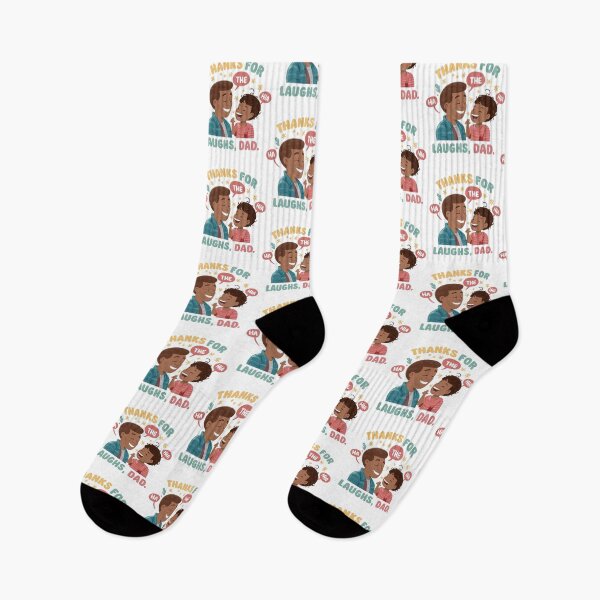 Item preview, Thanks for the Laughs, Dad - Heartwarming Father's Day Gift Illustration! designed and sold by HahaHandlesHub.