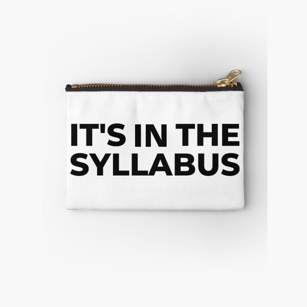 Item preview, It's In The Syllabus - Funny Assistant Professor, Associate Professor, Funny Full Professor, Funny College Professor designed and sold by jadedscientist.