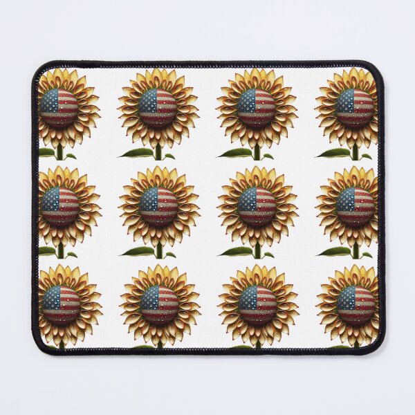 Item preview, Patriotic Bloom: A Sunflower’s Salute USA designed and sold by VivoVita.