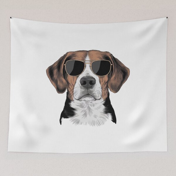 Item preview, Cool Beagle in Shades designed and sold by BeagleDesigns.