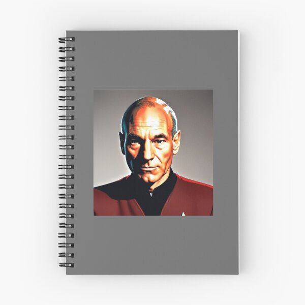 Item preview, Captain Jean-Luc Picard of the Starship Enterprise designed and sold by SoftLivingCore.