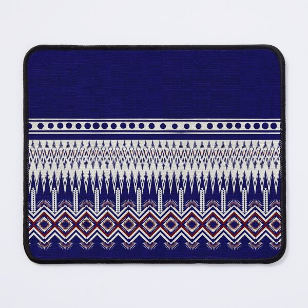 Item preview, Indigo cloth with images of colorful flowers that gives a feeling of stability. designed and sold by ThawanTarnnoy.