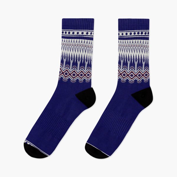 Item preview, Indigo cloth with images of colorful flowers that gives a feeling of stability. designed and sold by ThawanTarnnoy.