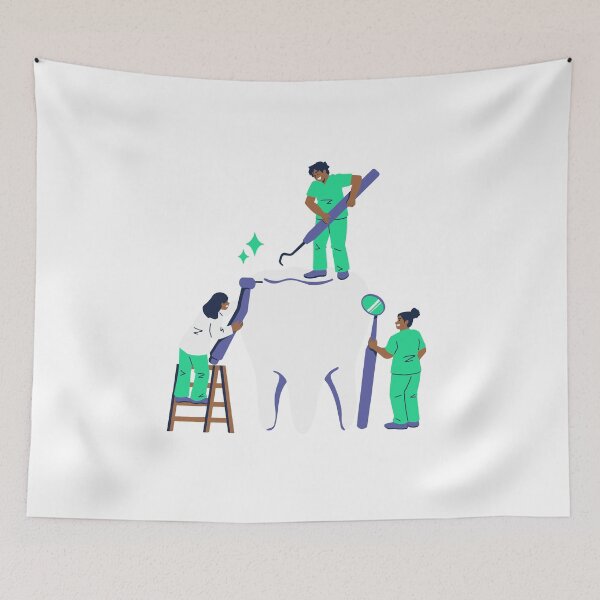 Aperçu de l'œuvre Chemise drôle de dentiste créée et vendue par browide.