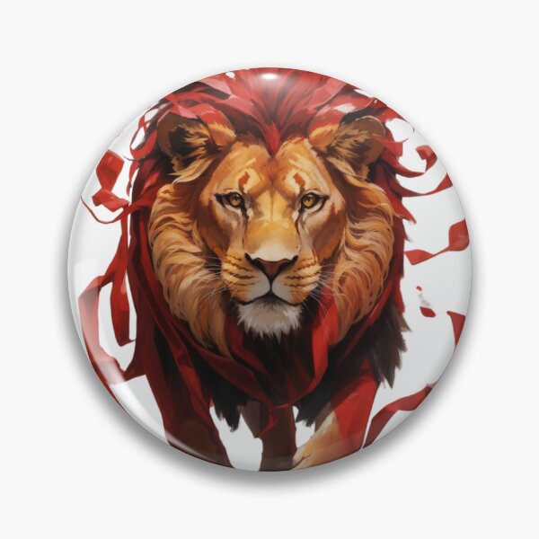 Item preview, Lion rouge designed and sold by TtanNew.