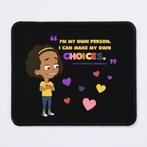 Item preview, "I'm My Own Person" - Missy Big Mouth confident autonomy Quote designed and sold by Kristalin Glass.