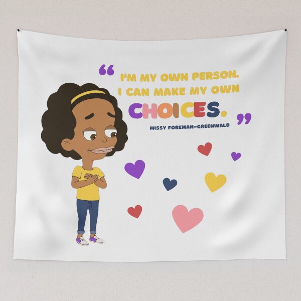 Item preview, "I'm My Own Person" - Missy Big Mouth confident autonomy Quote designed and sold by Kristalin Glass.