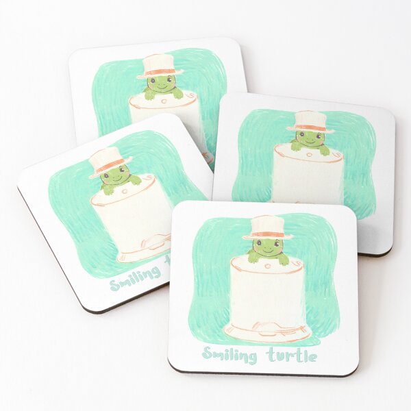 Item preview, Smiling turtle  designed and sold by MayDodo.