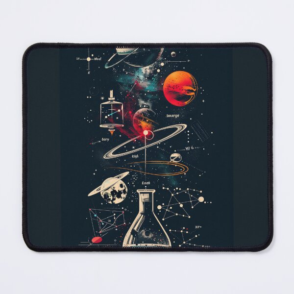 Item preview, Cosmos and Maths designed and sold by BasedCanvas.