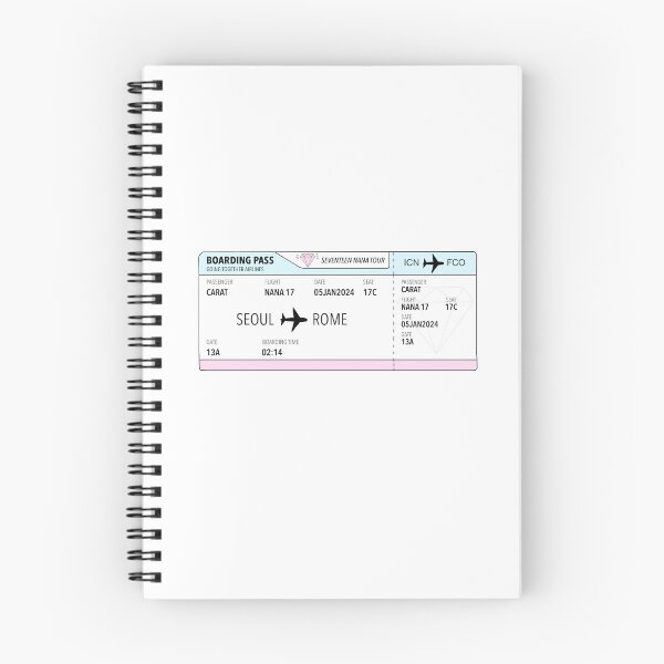 Item preview, Seventeen NANA Tour Plane Ticket designed and sold by gracer1126.